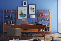 Thiết kế khu vực làm việc tại nhà 