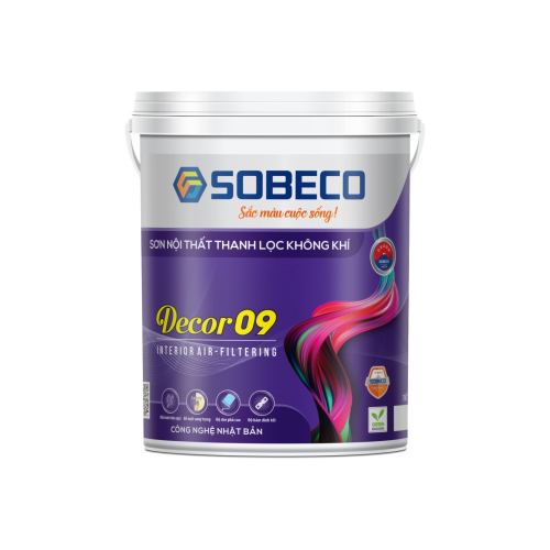 Sơn Nội Thất Thanh Lọc Không Khí Decor 09
