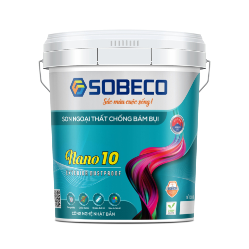 NANO 10 – Sơn Ngoại Thất Chống Bám Bụi